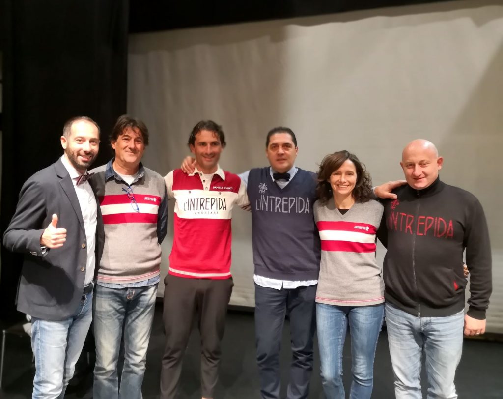 Daniele Bennati già ospite nel 2019 a "Intrepidi a scuola" come testimonial della Carta Etica dello Sport